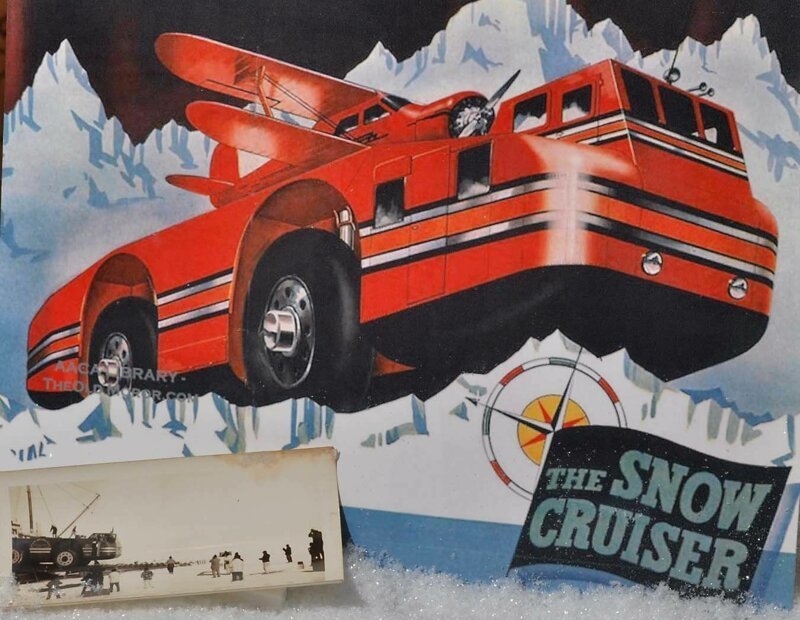 Snow Cruiser — американский вездеход для исследования Антарктиды