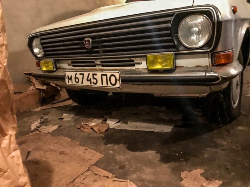 ГАЗ-2410 "Волга" 1989 года с пробегом 844 километра и сюрприз в гараже