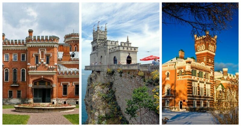 10 самых красивых замков России