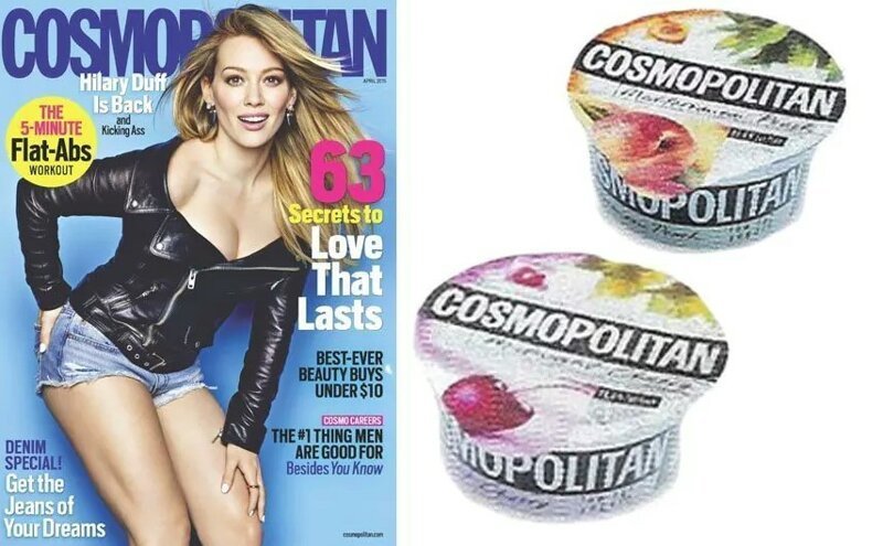 Журнал Cosmopolitan – йогурт