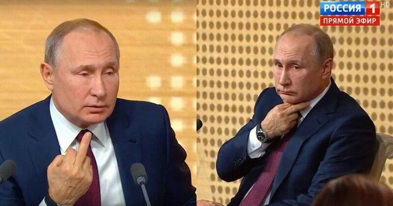 "Вы придурки?! Нет?": главные моменты большой пресс-конференции Путина