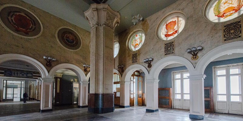 Реставрация Северного речного вокзала в Москве