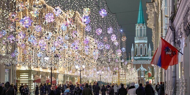 Москва 2020: сказочные кадры фестиваля «Путешествие в Рождество»