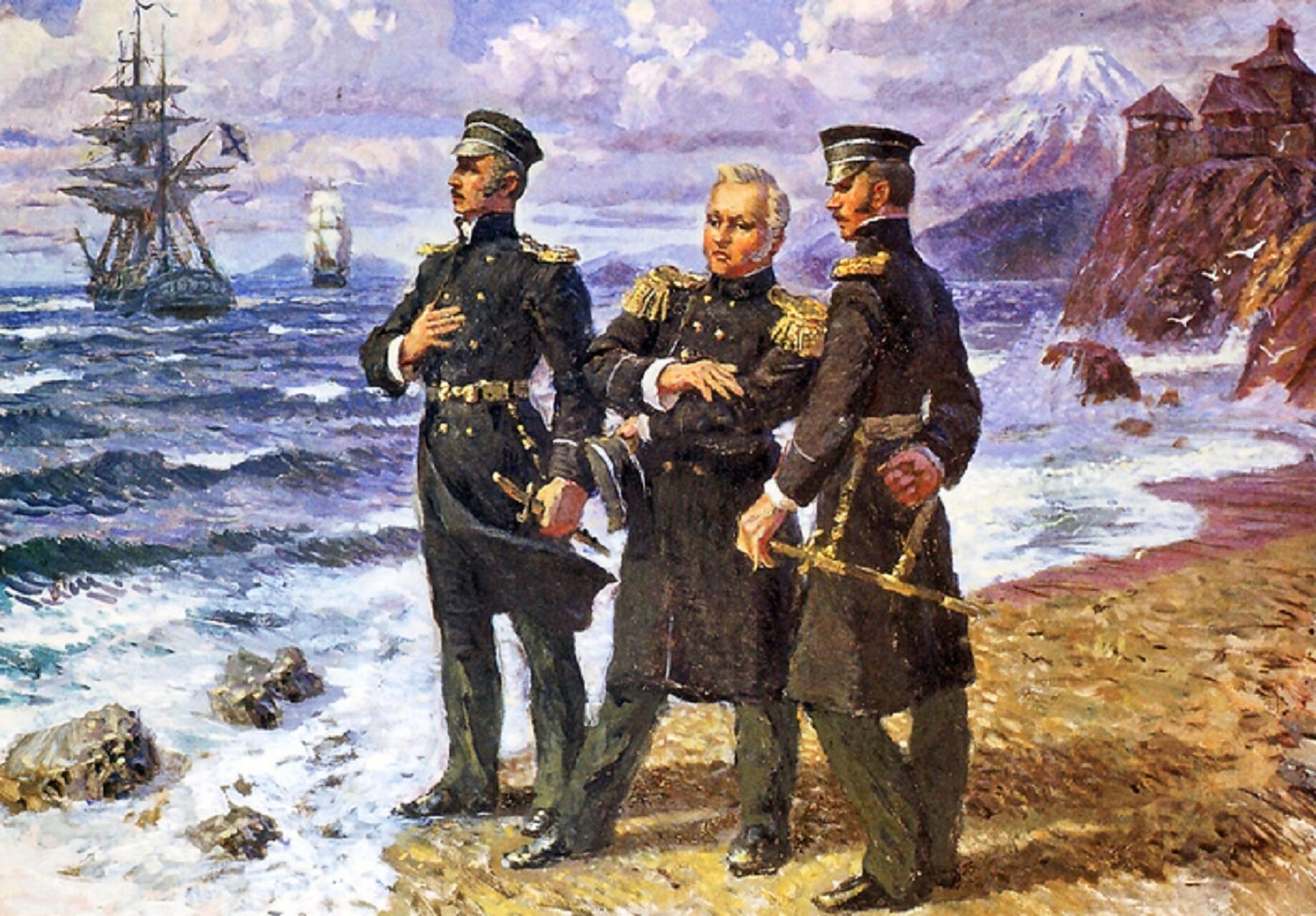 П г лазарев. Адмирал Нахимов 1853.