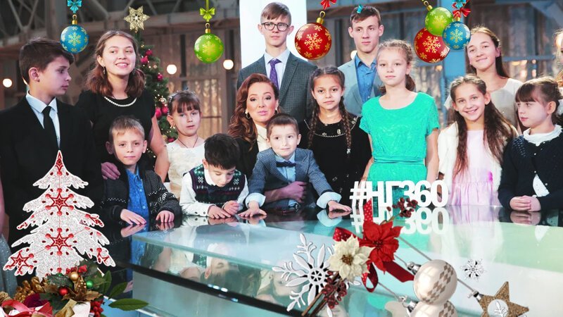 "Научись творить добро!" Новогоднее поздравление от детей-сирот Подмосковья!