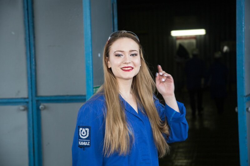 Фотомодель с литейного завода — ZAVODчанка Светлана Швецова