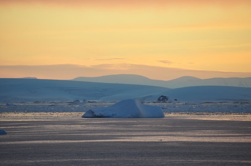 Новый год во льдах Антарктики