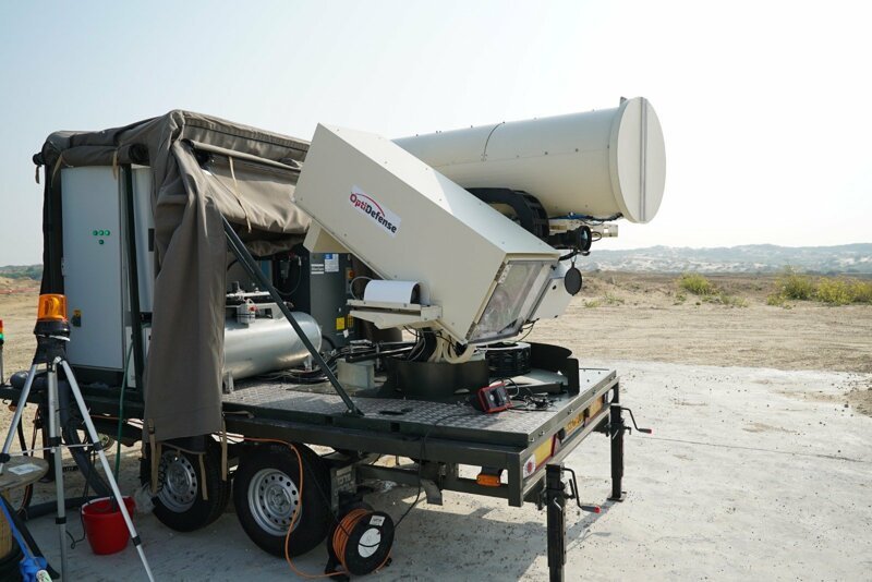 Новая израильская лазерная система перехвата воздушных шаров и мультикоптеров