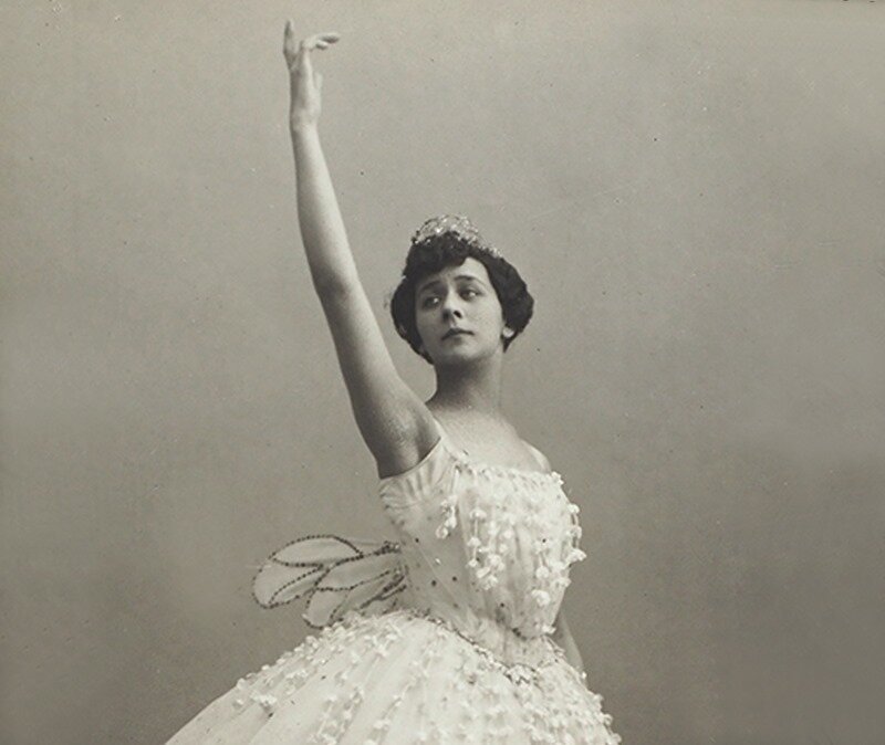 Московская балерина Маргарита Васильева в балете «Спящая красавица» (1916 г.)