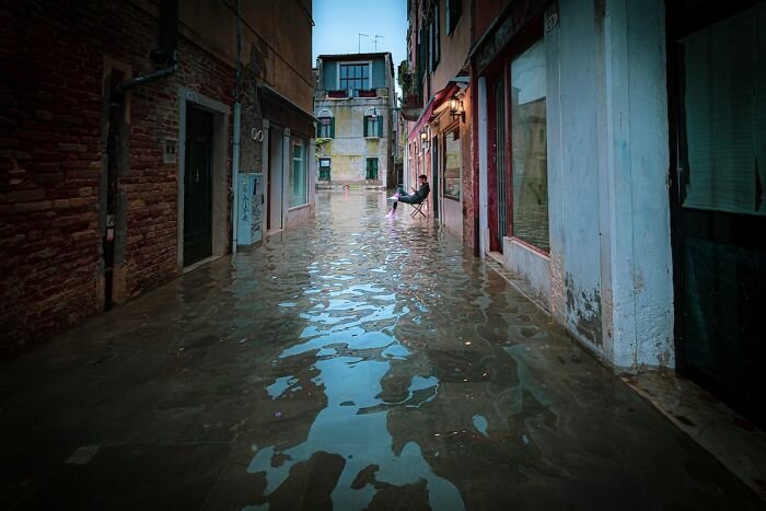 Наводнение в Венеции: фотосвидетельства очевидца