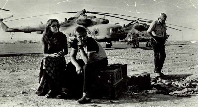 Ирина Алферова в Афганистане. 1985 г