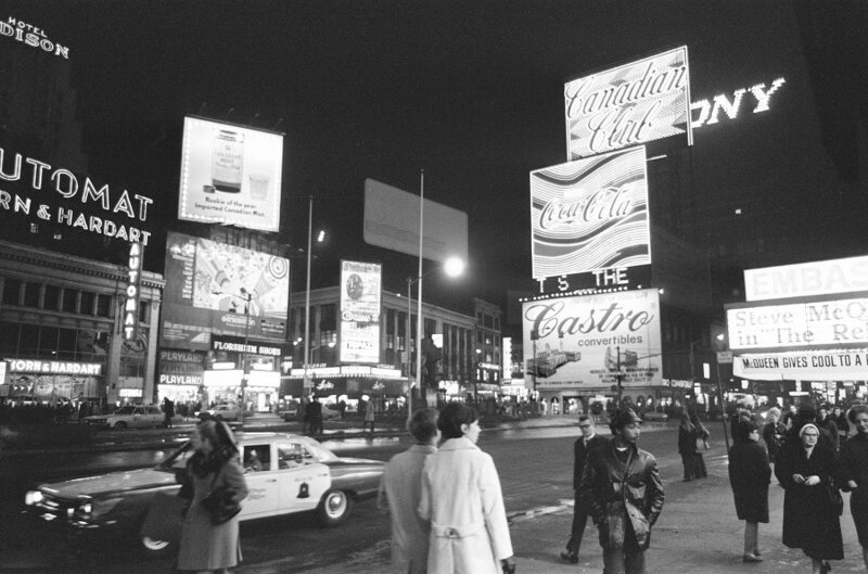 25 января 1970 года. Нью-Йорк, Таймс-Сквер.