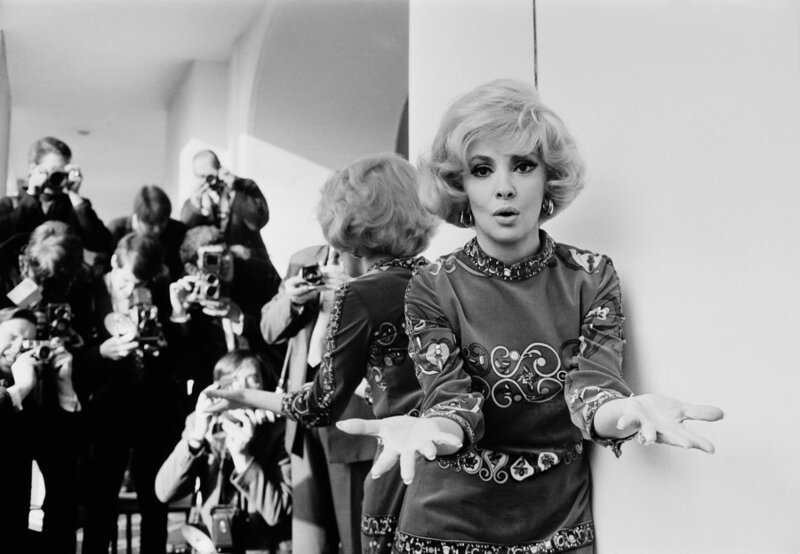 5 января 1970 года. Джина Лоллобриджида. Фото David Cairns