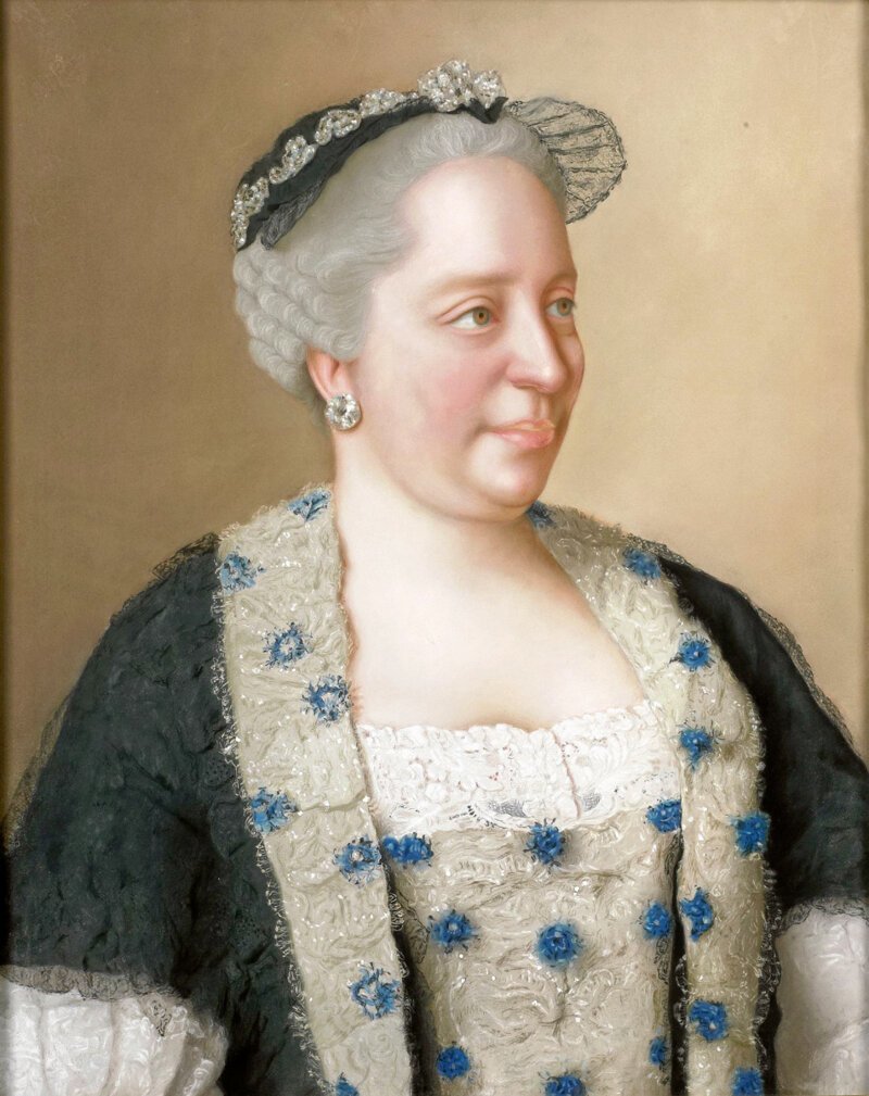 Портрет императрицы Марии-Терезии. Жан-Этьен Лиотар, 1762