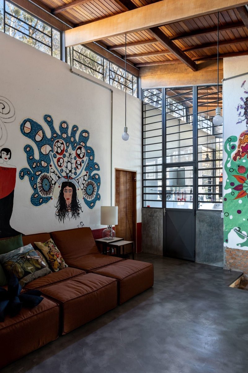 Дачный дом в Бразилии для творческой женщины и её семьи