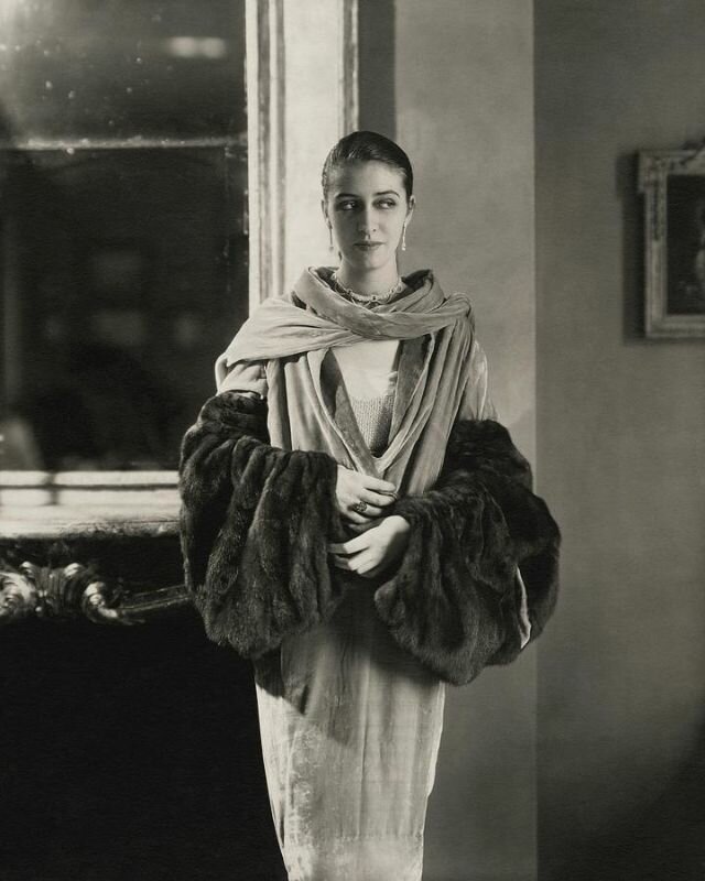 Наряд от Paquin, фото Эдвард Штайхен, 1927 г.