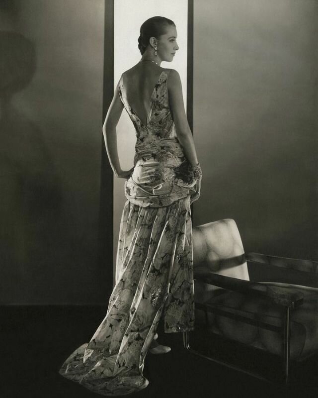 Платье от Louise Boulanger, фото Эдвард Штайхен, 1929 г.