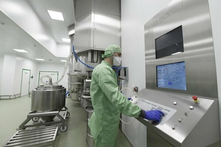 Новый завод фармацевтического предприятия «Оболенское» открылся в Московской области