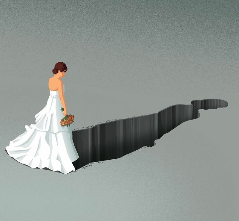Как депрессия разрушила свадьбу