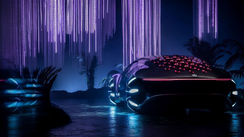 Vision AVTR — Mercedes представил концепт-кар, вдохновленный фильмом «Аватар»