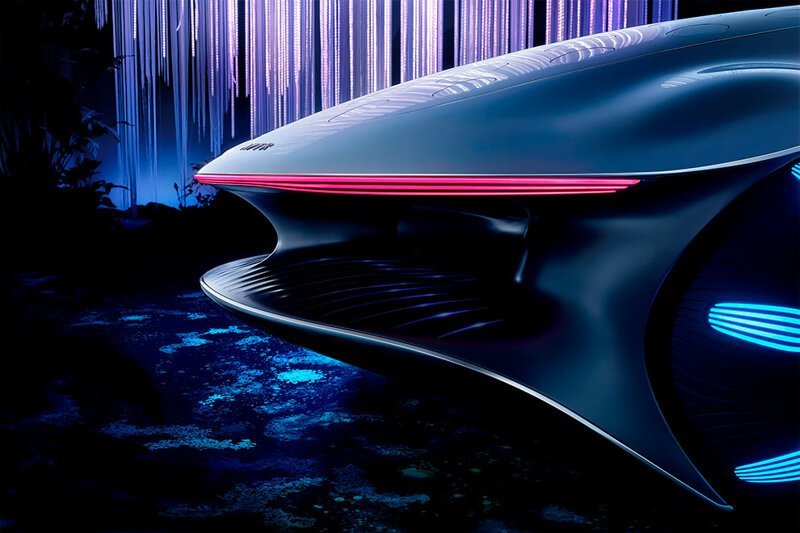 Mercedes-Benz представила электрокар в стиле "Аватара"