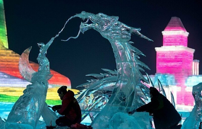 Харбинский фестиваль снега и льда 2020