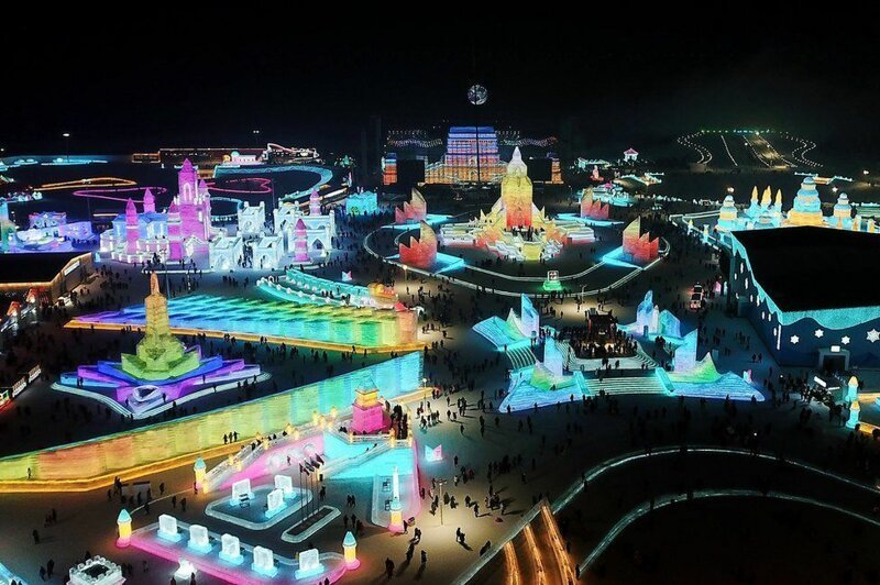 Харбинский фестиваль снега и льда 2020