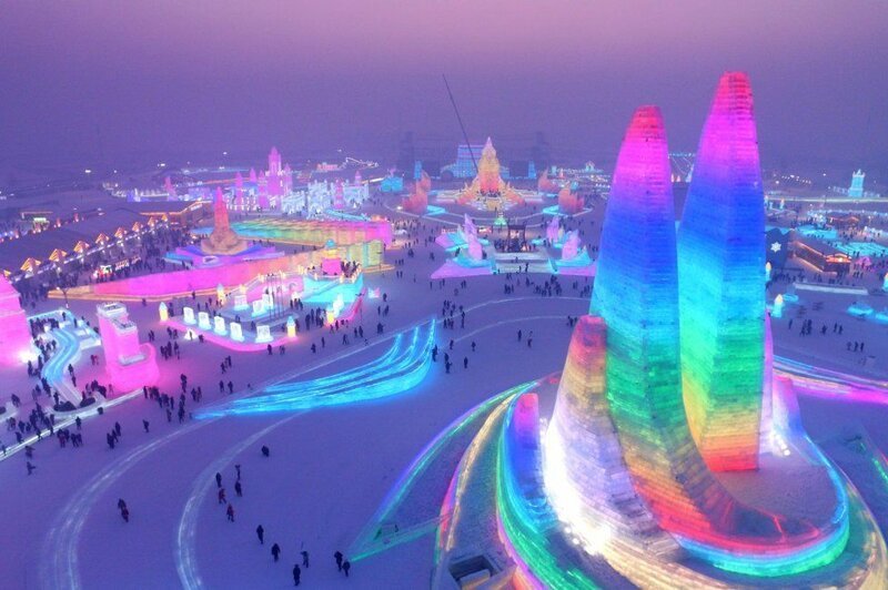 Харбинский фестиваль снега и льда 2020