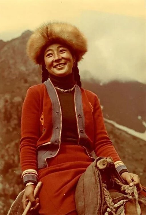 Девушка Дмитрий Бальтерманц, 1960-е, Киргизская ССР