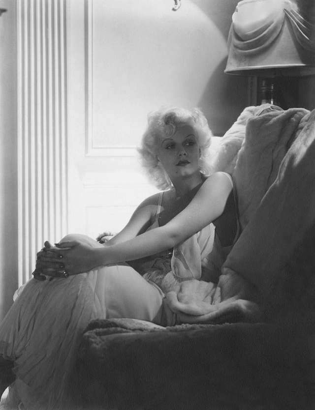 Джин Харлоу, 1935 год. Фото Джорджа Харрелла