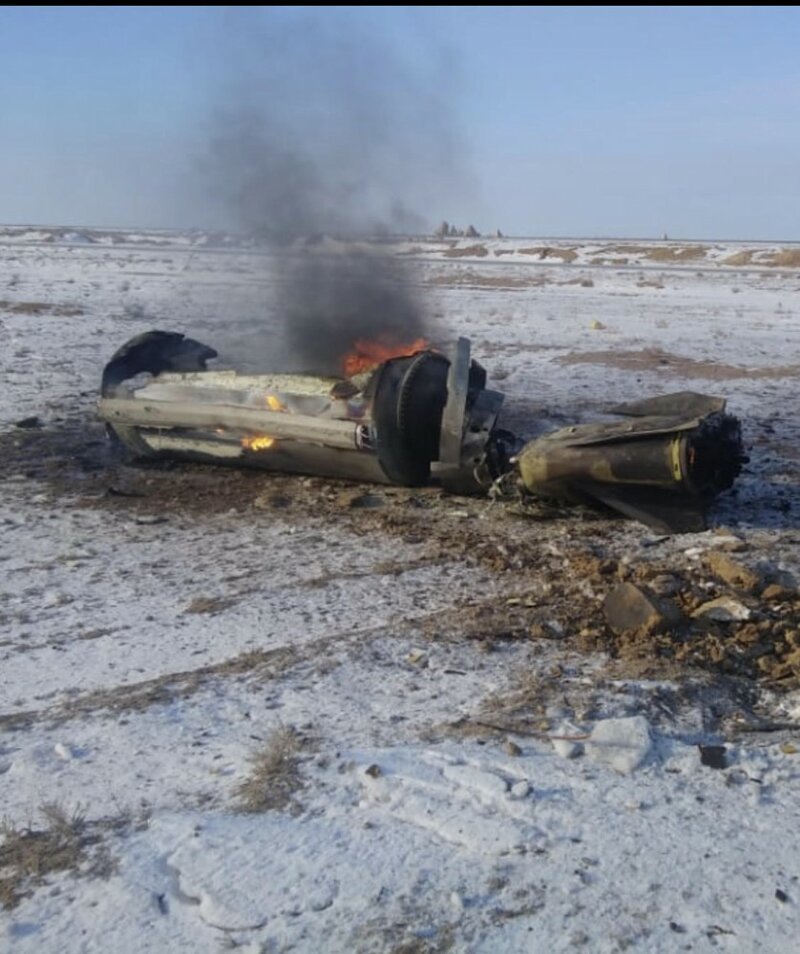 Баллистическая ракета комплекса "Искандер-М" упала в Казахстане, пролетев более 600 километров