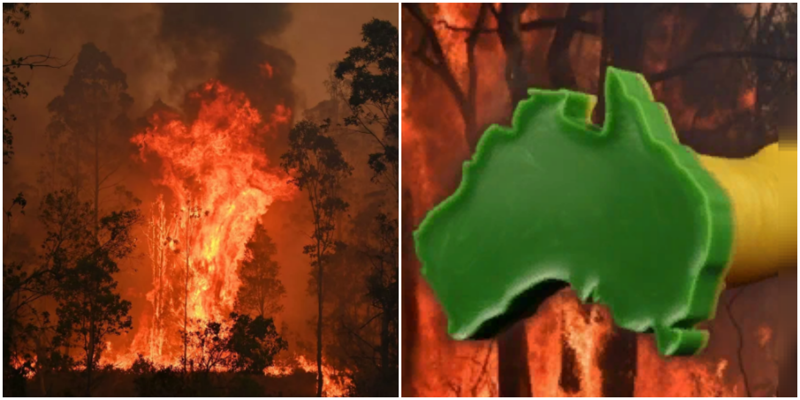 Секс-шоп Австралии создал дилдо для борьбы с пожарами