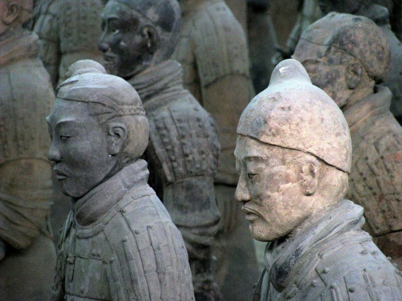 Китайским археологам открылись ещё 200 терракотовых воинов