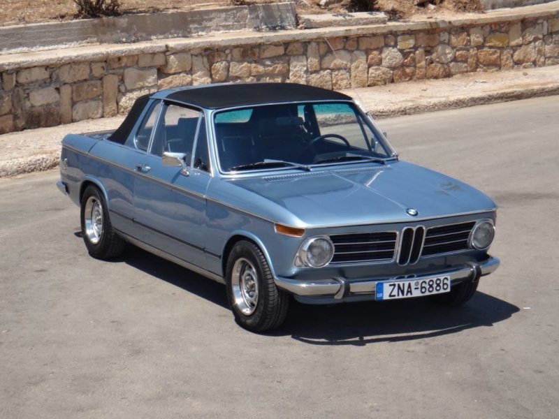 1973 BMW 2002 Baur — продан в 2019 году в Греции за 32 000 долларов (почти 2 000 000 рублей)!