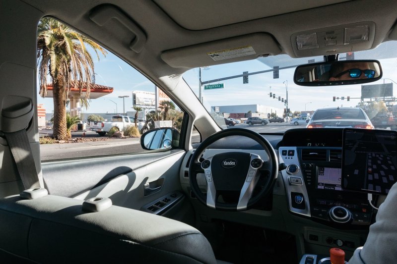 Российские беспилотные такси испытали на дорогах Лас-Вегаса
