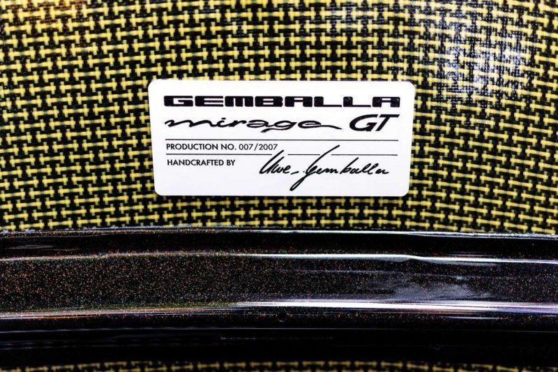 Porsche Gemballa Mirage GT 2005 года "Gold Edition" известного камерунского футболиста