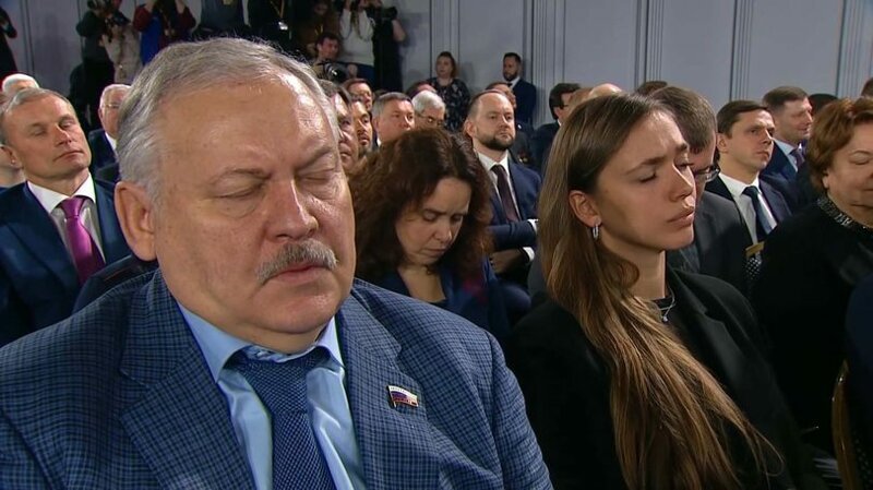 Спиритическое послание Путина Федеральному собранию