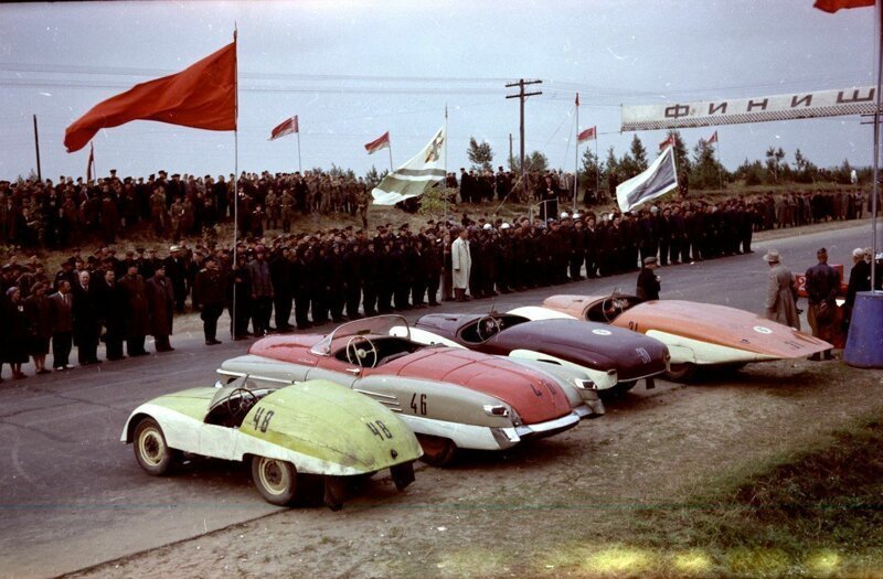 Советские спорткары ,1950-56 годы 