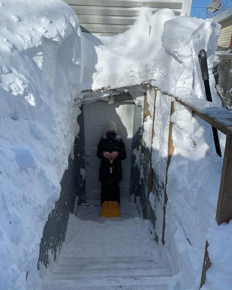 В провинции Ньюфаундленд и Лабрадор выпало 76,2 сантиметра снега