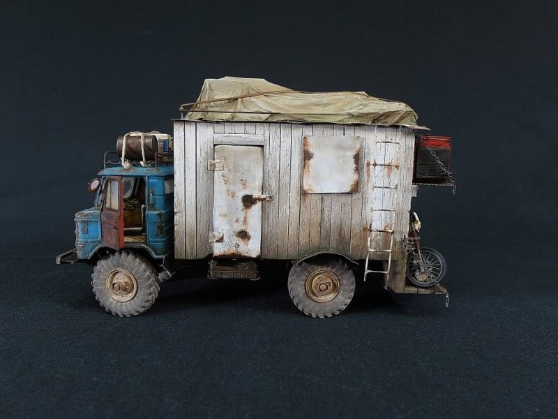 Реалистичная и невероятно детализированная миниатюрная копия ГАЗ-66