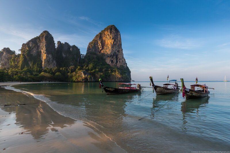 По пляжам Андаманского моря. Пляж Рейли