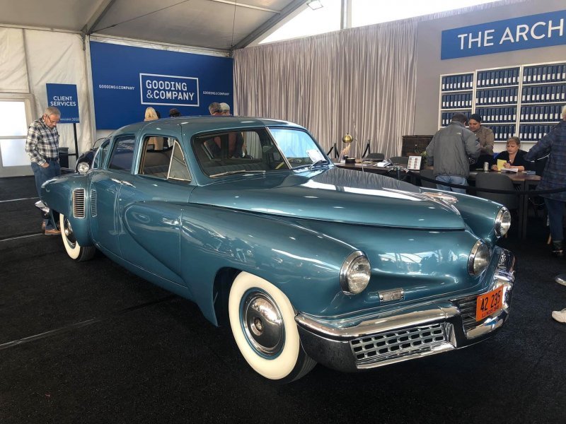 6. Tucker 48 Sedan 1948 года (№1034) продан за $2,040,000 (129 150 000 руб.).