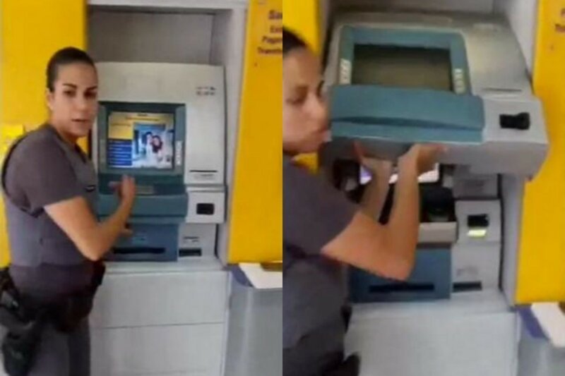 В Бразилии показали способ быстрого взлома банкомата