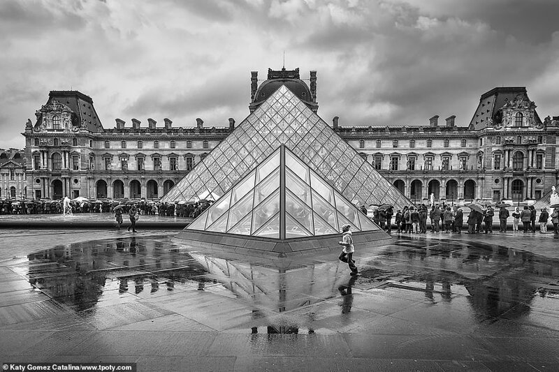 Лувр, Париж. Фото: Кэти Гомес Каталина, Испания. Абсолютный победитель конкурса
