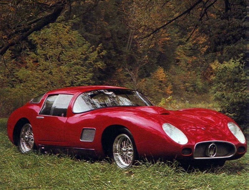 Maserati 450S Coupe Zagato 1957