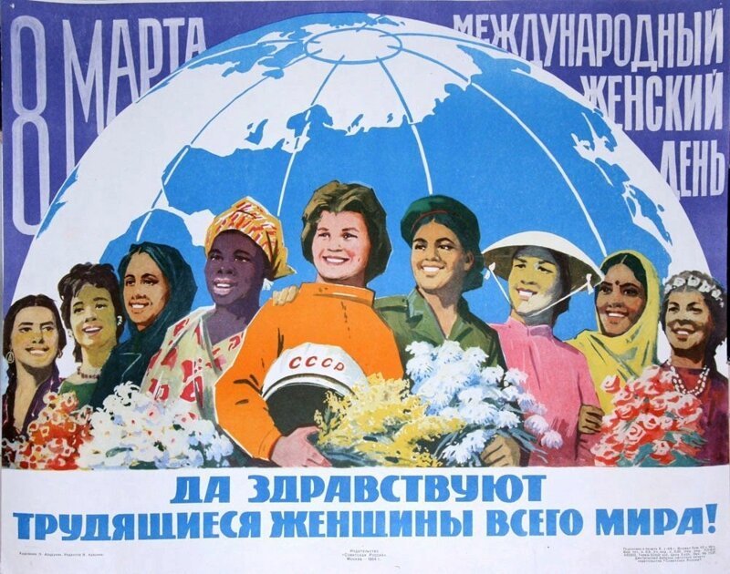 Когда 8 марта стало Международным женским днем?
