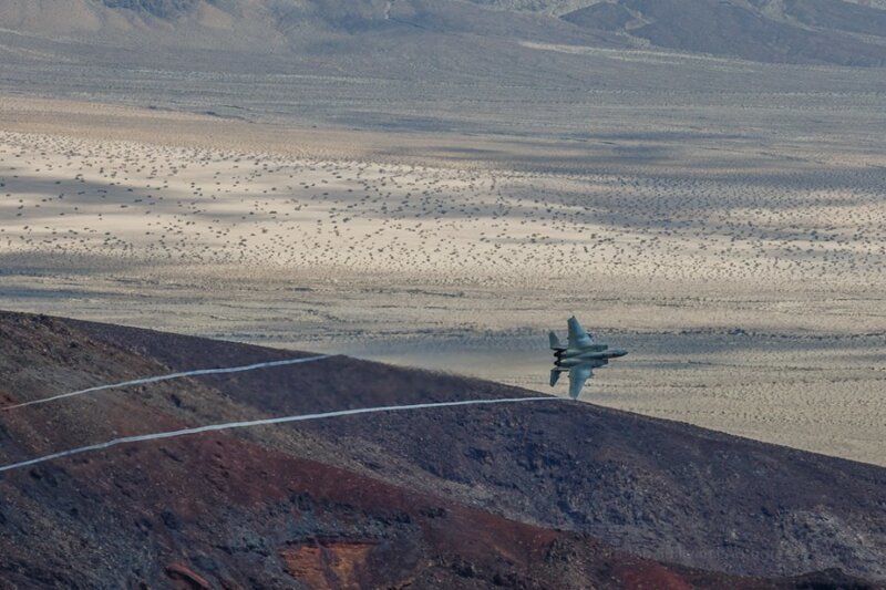 Каньон Звездных войн, военные самолеты и пустыни Долины Смерти