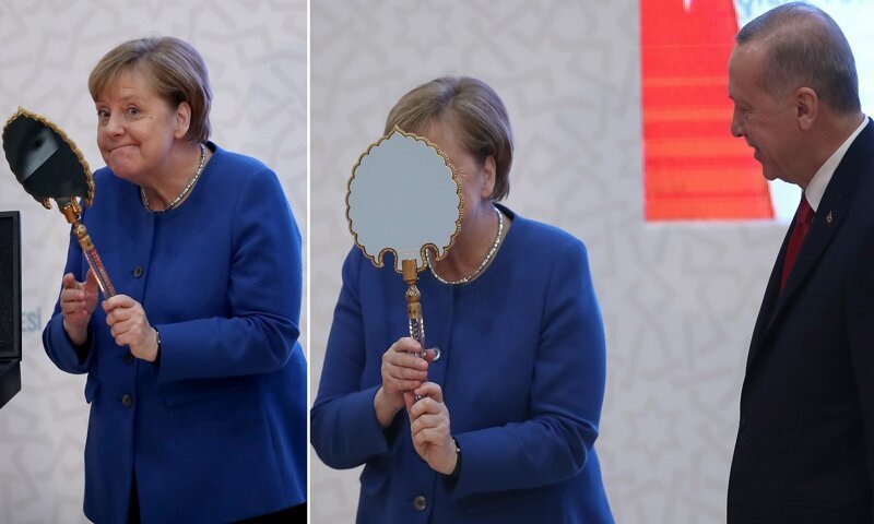 Прикольная фотография меркель женщина геморрой