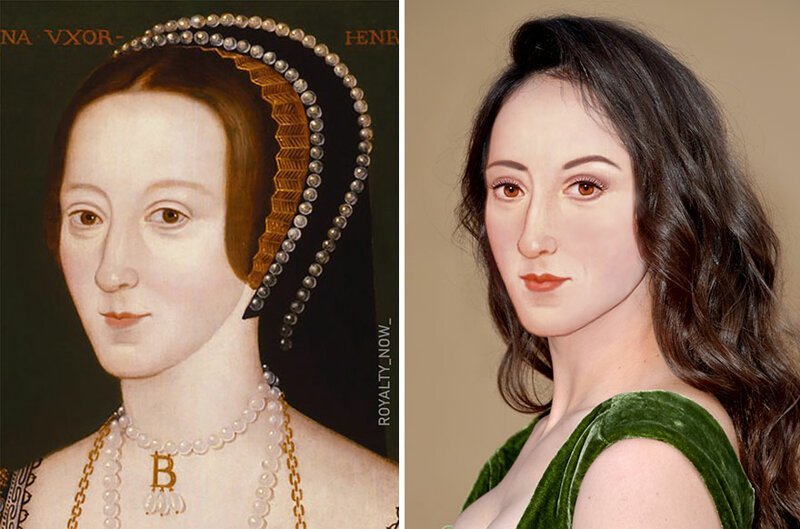 Анна Болейн - вторая жена Генриха VIII Тюдора, казнена по обвинению в государственной измене и супружеской неверности