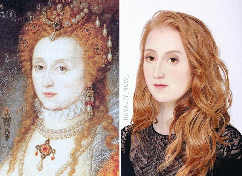 Королева Елизавета I - дочь короля Англии Генриха VIII от брака с Анной Болейн, последняя из династии Тюдоров